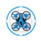 MOTORÓWKA ZDALNIE STEROWANA Z DRONEM 3w1 JJRC TERZETTO CZARNO-NIEBIESKA