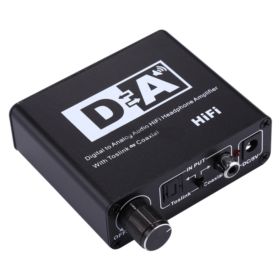 KONWERTER DWUKIERUNKOWY SPDIF I COAXIAL Z ZASILACZEM