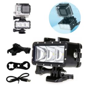 LAMPA LED DO KAMERY SPORTOWEJ WODOSZCZELNA