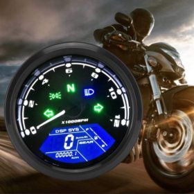 UNIWERSALNY OBROTOMIERZ LICZNIK PRĘDKOŚCIOMIERZ DO MOTOCYKLI QUAD&Oacute;W CROSS&Oacute;W