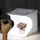 NAMIOT BEZCIENIOWY 20CM Z RINGIEM LED I 6 TŁAMI FOTOGRAFICZNYMI