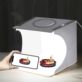 NAMIOT BEZCIENIOWY 20CM Z RINGIEM LED I 6 TŁAMI FOTOGRAFICZNYMI