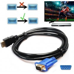 ADAPTER Z HDMI DO VGA PRZEJŚCIÓWKA