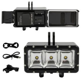 LAMPA LED DO KAMERY SPORTOWEJ WODOSZCZELNA