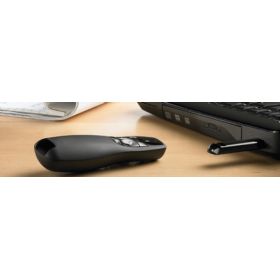 WSKAŹNIK LASEROWY CZERWONY 12M PILOT NA USB CZARNY