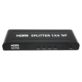 SWITCH HDMI SPLITTER 1x4 PORTY Z ZASILACZEM KONWERTER