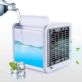 MINI KLIMATYZATOR PRZENOŚNY AIR COOLER NA USB Z PODŚWIETLANIEM