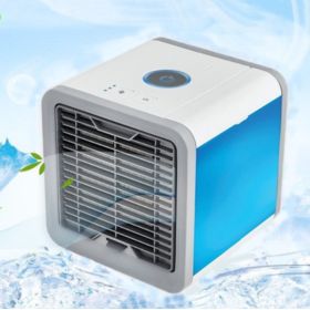 MINI KLIMATYZATOR PRZENOŚNY AIR COOLER NA USB Z PODŚWIETLANIEM