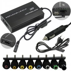 ZASILACZ UNIWERSALNY DO LAPTOPA 100W HP ACER ASUS DELL SONY TOSHIBA SAMSUNG FUJITSU LENOVO