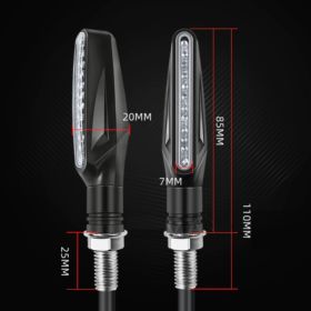 KIERUNKOWSKAZY LED MOTOCYKLOWE DYNAMICZNE