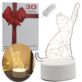 LAMPKA 3D KOTEK LED NA USB