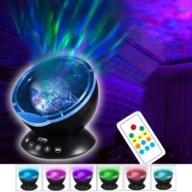 PROJEKTOR FAL LAMPKA LED RGB Z DŹWIĘKIEM