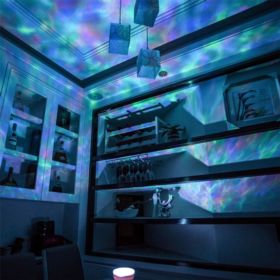PROJEKTOR FAL LAMPKA LED RGB Z DŹWIĘKIEM