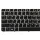 KLAWIATURA HP ELITEBOOK 840 G3 840 G4 745 G3 745 G4 836308-031 SREBRNA RAMKA KGAT