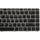 KLAWIATURA HP ELITEBOOK 840 G3 840 G4 745 G3 745 G4 836308-031 SREBRNA RAMKA KGAT