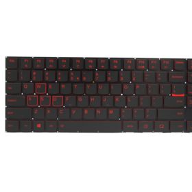 KLAWIATURA LENOVO Y520 R720 Y720 CZARNA PODŚWIETLANA US KGAT
