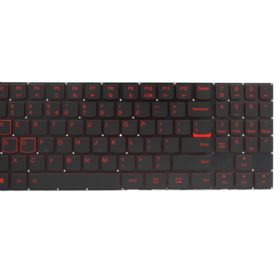 KLAWIATURA LENOVO Y520 R720 Y720 CZARNA PODŚWIETLANA US KGAT