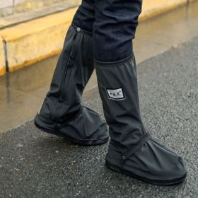OCHRANIACZE PRZECIWDESZCZOWE NA BUTY L 40-42 30 CM CZARNE