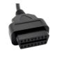 ADAPTER OBD 2 NA OBD 14 PIN MERCEDES SPRINTER VOLKSWAGEN LT PRZEJŚCIÓWKA CZARNA