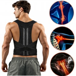Korektor postawy pleców pajączek czarny rozmiar 2xl (89-94 cm) - Zdrowie i uroda