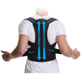 Korektor postawy plec&oacute;w pajączek czarny rozmiar 2xl (89-94 cm) - Zdrowie i uroda