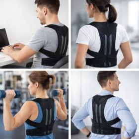 Korektor postawy plec&oacute;w pajączek czarny rozmiar 2xl (89-94 cm) - Zdrowie i uroda