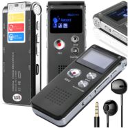 DYKTAFON SK-012 CYFROWY MP3 8GB SREBRNY