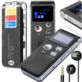 DYKTAFON SK-012 CYFROWY MP3 8GB SREBRNY