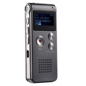 DYKTAFON SK-012 CYFROWY MP3 8GB SREBRNY