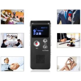 DYKTAFON SK-012 CYFROWY MP3 8GB CZARNY