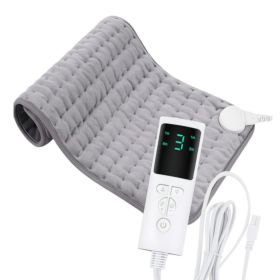 PODUSZKA GRZEWCZA KOCYK ELEKTRYCZNY Z PILOTEM REGULACJA TEMP. AUTOMATYCZNE WYŁĄCZANIE 30 X 60 CM - Akcesoria sportowe