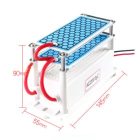OZONATOR GENERATOR OZONU 10G/H AC220V Z 2 PŁYTKAMI CERAMICZNYMI