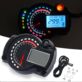 UNIWERSALNY LICZNIK MOTOCYKLOWY CYFROWY LED 7 KOLORÓW