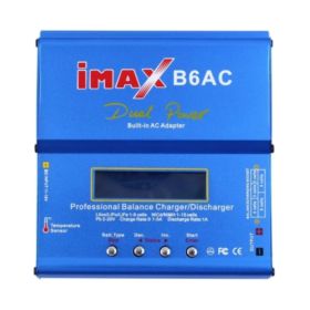IMAX B6AC ŁADOWARKA UNIWERSALNA Z WBUDOWANYM ZASILACZEM I 4 PRZEJŚCI&Oacute;WKAMI