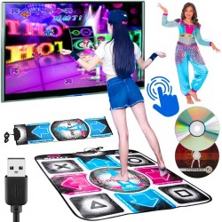 MATA DO TAŃCZENIA USB 93X80CM Z ANTYPOŚLIZGOWĄ POWŁOKĄ - Rodzina