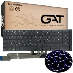 DELL US CZARNA Inspiron 15 5000 5570 5575 5565 5567 5568 3583 3584 LED - Klawiatury do laptop&oacute;w