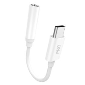 SŁUCHAWKA RETRO DO TELEFONU CZARNA MINI JACK 3.5 MM PLUS ADAPTER USB-C DO AUX - Głośniki rozm&oacute;w