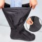 OCHRANIACZE PRZECIWDESZCZOWE NA BUTY XL 43-45 32 CM CZARNE