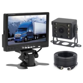 KAMERA COFANIA 8 DIOD IR Z MONITOREM 7 CALI PILOTEM I KABLEM 15 METR&Oacute;W
