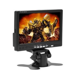 KAMERA COFANIA 8 DIOD IR Z MONITOREM 7 CALI PILOTEM I KABLEM 15 METR&Oacute;W