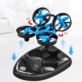 MOTORÓWKA ZDALNIE STEROWANA Z DRONEM 3w1 JJRC TERZETTO CZARNO-NIEBIESKA