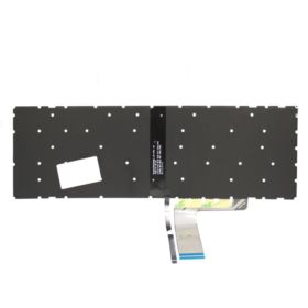 KLAWIATURA LENOVO IDEAPAD L340 L340-15 L340-17 L340-15IRH L340-17IRH LED BEZ RAMKI SZARA NIEBIESKIE NAPISY - Klawiatury do la...