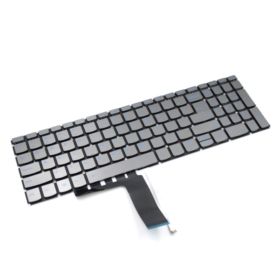 KLAWIATURA LENOVO IDEAPAD L340 L340-15 L340-17 L340-15IRH L340-17IRH LED BEZ RAMKI SZARA NIEBIESKIE NAPISY - Klawiatury do la...
