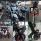 LAMPA MOTOCYKLOWA REFLEKTOR LED CREE U7 CZERWONY RING