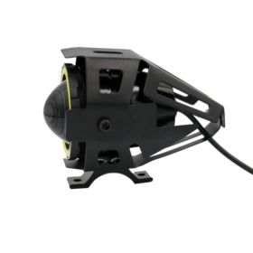 LAMPA MOTOCYKLOWA REFLEKTOR LED CREE U7 CZERWONY RING