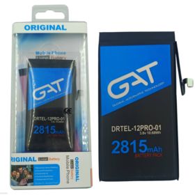 BATERIAAPPLE IPHONE 12 / 12 PRO 2815MAH GAT KLEJ 3,8V 10,68WHiPhone 12: A2172, A2402, A2403, A2404iPhone 12 Pro: A2341, A2406...