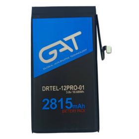 BATERIAAPPLE IPHONE 12 / 12 PRO 2815MAH GAT KLEJ 3,8V 10,68WHiPhone 12: A2172, A2402, A2403, A2404iPhone 12 Pro: A2341, A2406...