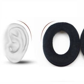 GĄBKI DO SŁUCHAWEK SENNHEISER HD515 HD555 HD598 HD558 HD595 PC360 CZARNE