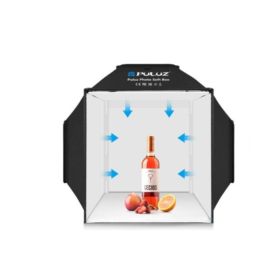 NAMIOT BEZCIENIOWY STUDIO FOTO 40 CM PULUZ 72W 5500K 4 TŁA: CZARNY, POMARAŃCZOWY, BIAŁY, ZIELONY) - Akcesoria fotograficzne