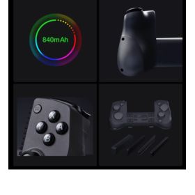 GAMEPAD GAMESIR X5s Z UCHWYTEM NA TELEFON CZARNY + ETUI KABEL - Akcesoria motoryzacyjne